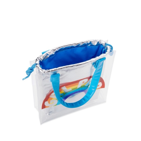 Wonder Nation Women's GRL PWR 11" Clear Tote, backpack & Water Bottle NEW - Picture 14 of 15